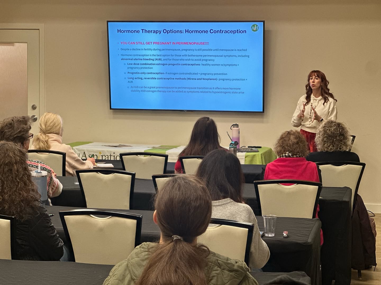 Women's health education presentation